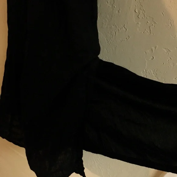 Faithful The Brand 100% Linen Midi Dress 4 Black Spring Festival Party B… - Picture 7 of 11